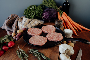 Pork Burger Patties - 4 (4oz)