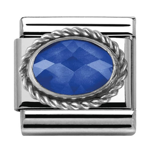 Nomination CLASSIC Silvershine Ornate Setting Charm 330604/007