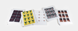 Rectangle sheet labels - Quantity 50