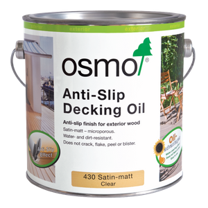 Osmo Anti Slip Decking Oil Clear 2.5L