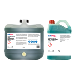 Concentrated Sink Dishwashing Liquid (Apple) - 15LT or 5LT - 5LT