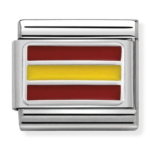 Nomination CLASSIC Silvershine Flags Spain Charm 330207/22