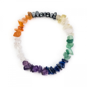 Chakra Chip Bracelet (Fine Chips)