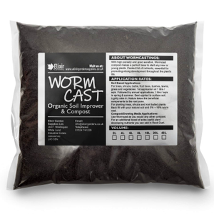 100% Organic Wormcast (Multi-Purpose Compost & Potting Soil) - 4 Litres