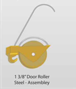 1-3/8" Steel Roller Assembly 1580