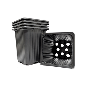 Square Thermoformed Seedling/Nursery Pots (7cm (0.25L) & 9cm (0.75L) Sizes) - 7cm, 60