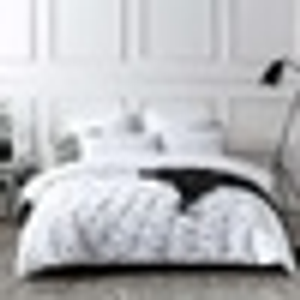 Jax Chunky Waffle White Quilt Cover Set