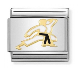 Nomination CLASSIC Gold Sports Karate Charm 030259/19