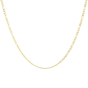 9ct Yellow Gold 24 Inch Fine Figaro Chain 1.15.0097