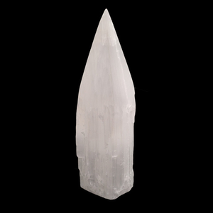Rough Selenite with Polished Point (14 - 15 cm)