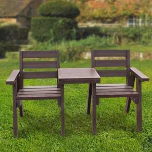 Centre Angled Tray - L427 X W627 X D65mm - Brown