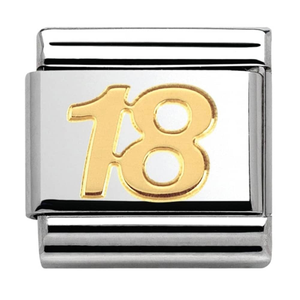 Nomination CLASSIC Gold Daily Life Eighteen Charm 030109/34