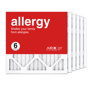 14x14x1 AIRx ALLERGY Air Filter, 6-Pack