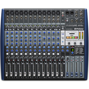 Presonus StudioLive AR16c 16-Ch Mixer w/ Bluetooth & USB Multitrack Recording