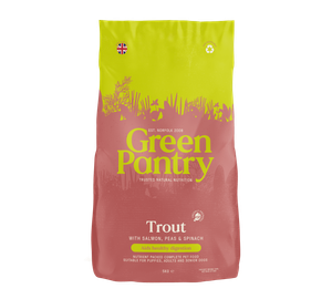 Trout with Salmon, Lentils &amp; Spinach, supporting healthy digestion. - 5kg