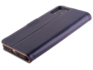 Premium Leather Wallet Case for Apple iPhone 11 Pro Max - Midnight Blue