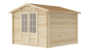 Gardener 10 x 10 storage shed | 81 sq ft
