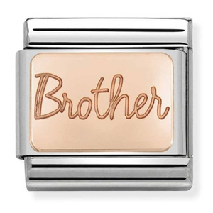 Nomination CLASSIC Rose Gold Plates Brother Charm 430101/37