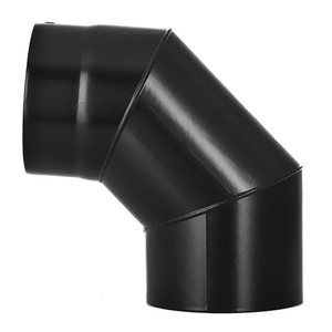 90 Degree Bend 5" Vitreous Enamelled Flue Pipe