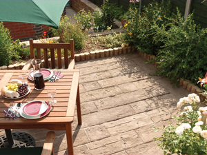 Bradstone - Stonewood - Log Sleepers - Antique Brown - Large - 900 x 250mm