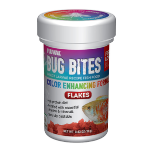 Fluval Bug Bites Colour Enhancing Flake 18g