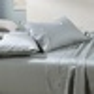 Soho 1000TC Cotton Sheet Set Silver Queen Bed Extra Depth
