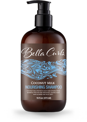 Bella Curls Coconut Milk Nourishing Shampoo 16oz
