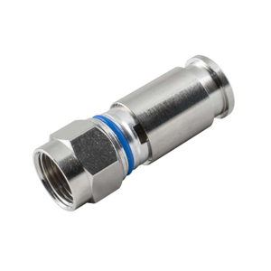 Standard F Compression Connector RG6 (Pack of 10)
