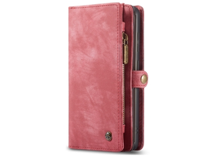 CaseMe 2-in-1 Synthetic Leather Wallet Case for Samsung Galaxy S20 - Pink/Blush