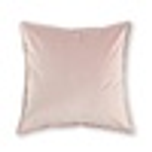 Velvet European Pillowcase Soft Pink