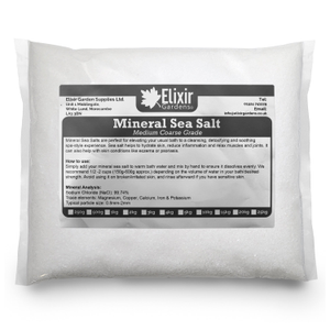 Mineral Sea Salt (Medium Coarse Grade) - 10kg, Sealed Bag