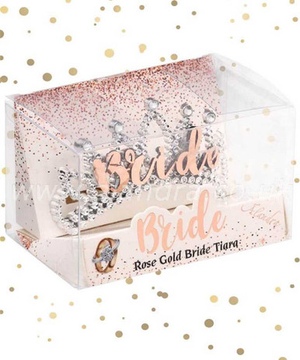 Rose Gold Bride Tiara
