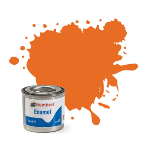 HUMBROL 46 Orange Matt Enamel 14ml Model Kit Paint