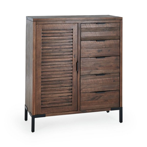 Detroit Solid Hardwood and Metal Wideboy