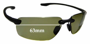 Sunglass Fix Replacement Lenses for Serengeti Erice - 63mm Wide