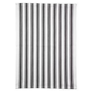 Rans - Paris Basket Weave Tea Towel Black