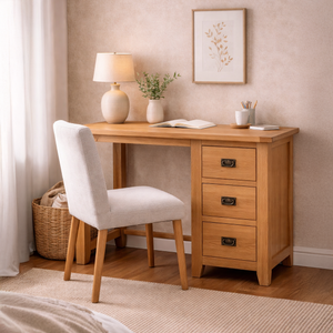 Sussex Oak Office Desk