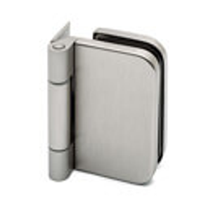 Glass Door Hinge - Rounded Corner