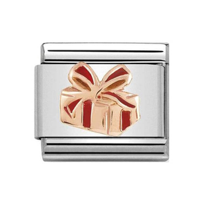 Nomination CLASSIC Rose Gold Gift with Red Enamel Charm 430203/03