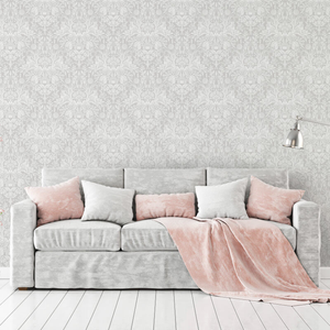 Holden Decor Harlen Woodland Design Grey Wallpaper - 90160