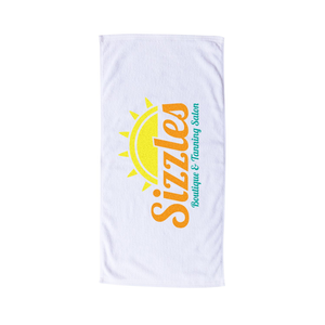 Coastal  Beach Towel  White