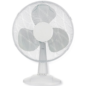 Q-Connect Desktop Oscillating Fan, 3 Speed, 16 Inch