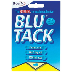 Blu-Tack Handy Pack, 60g, Blue