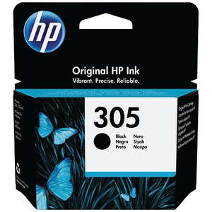 HP 305 Original Ink Cartridge 2-ml Black 3YM61AE