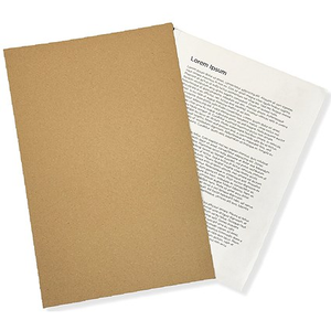 Guildhall Square Cut Folders, 180gsm, Foolscap, Buff, Pack of 100