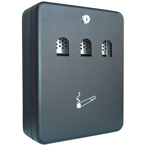 Q-Connect Ash Bin, 2.7 Litre, Black