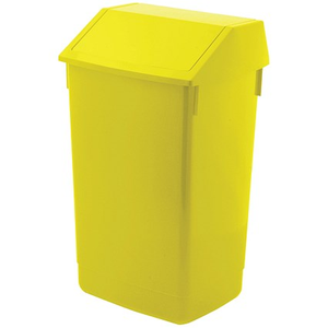 Addis Fliptop Bin 60 Litre Yellow AG813423