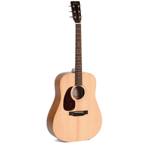 Sigma DMEL Left-Hand Acoustic Guitar w/ Solid Spruce Top & Pickup