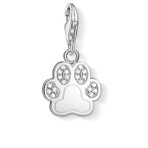 THOMAS SABO Silver Cubic Zirconia Paw Charm 1339-051-14