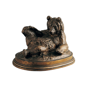Moulage Ours couché Antoine-Louis Barye